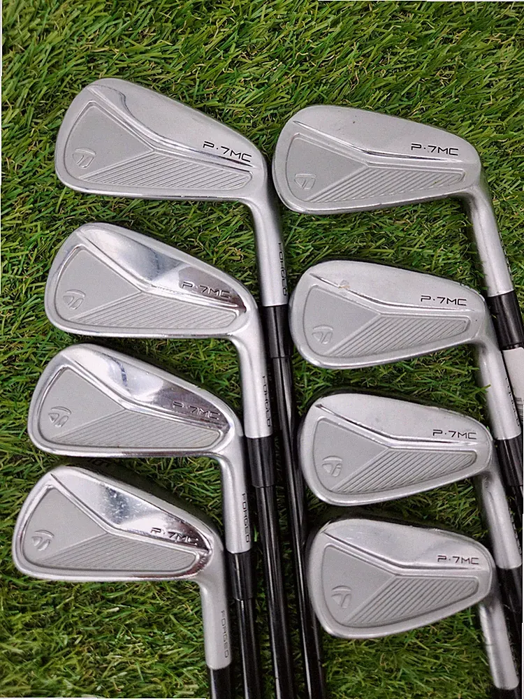 2023 TAYLORMADE P7MC IRON SET 3-PW STIFF MITSU MMT 125 VERYGOOD