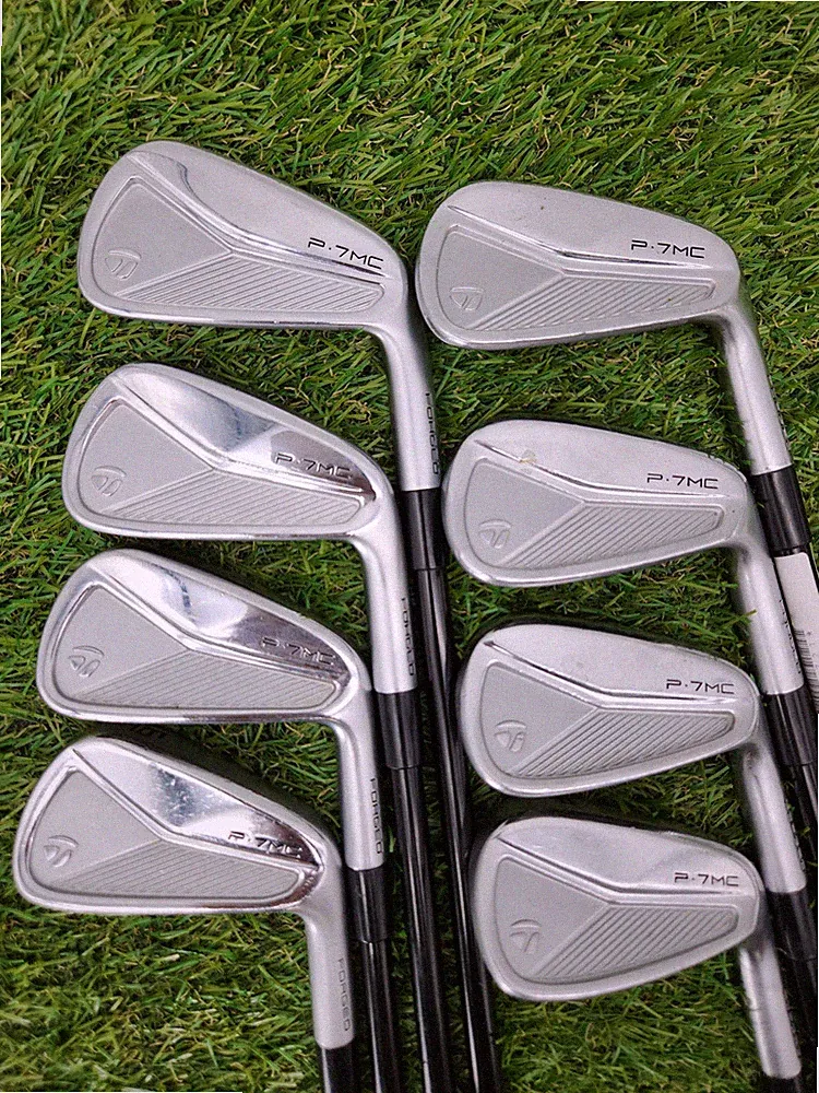 2023 TAYLORMADE P7MC IRON SET 3-PW STIFF MITSU MMT 125 VERYGOOD