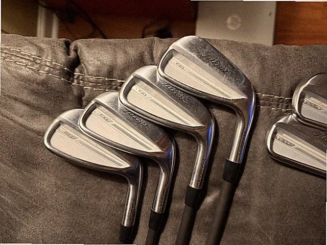 2023 Titleist T150 4-48 Gap Wedge Iron Set - KBS C Taper Lite 110 Stiff Flex