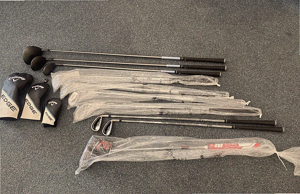 2024 Callaway Edge 10 Piece Golf Club Set Free Shipping