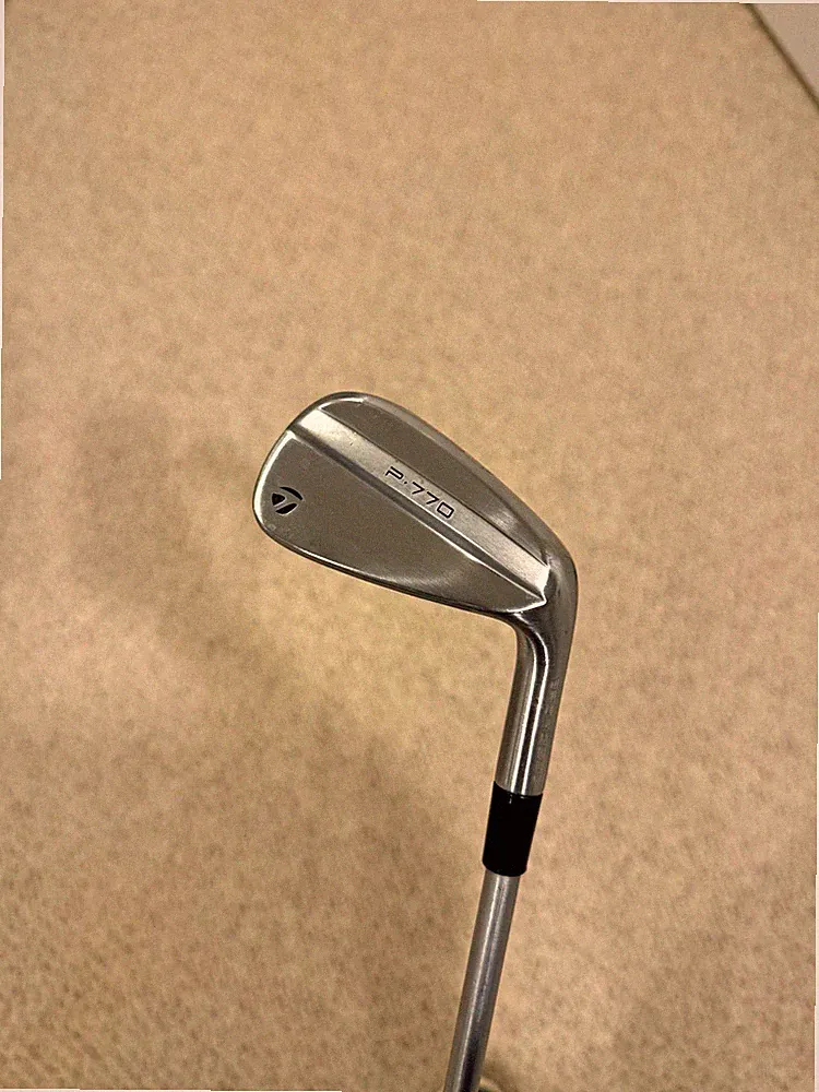 2024 TaylorMade P770 4-PW Irons Project X IO Stiff Steel Excellent Condition