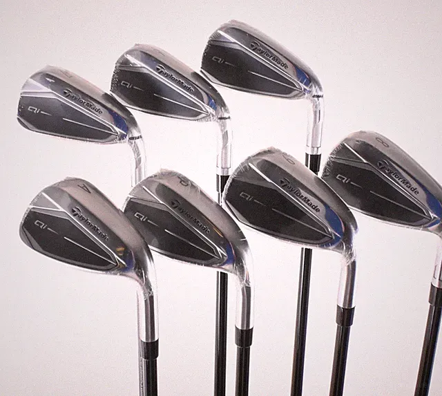 2024 TaylorMade Qi Iron Set 5-PW,AW w/ Ventus TR Blue 5 Senior-Flex RH *MINT*