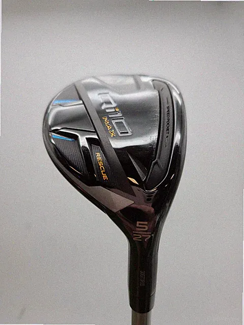 2024 TAYLORMADE QI10 MAX RESCUE 5 HYBRID 27* LADIES FUJI SPEEDER NX 40 +HC GOOD
