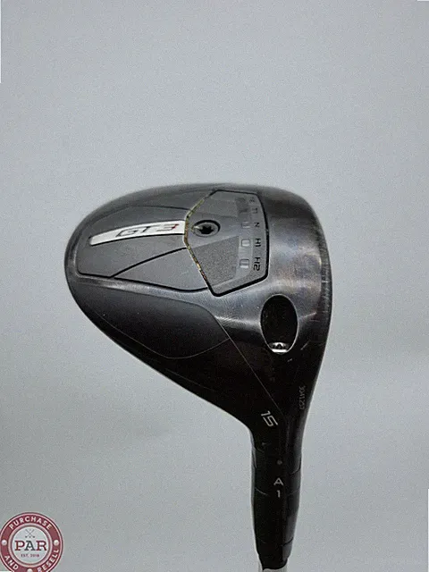 2024 TITLEIST GT3 3 WOOD 15* STIFF MITSU TENSEI 1K BLUE 65 +HC GOOD