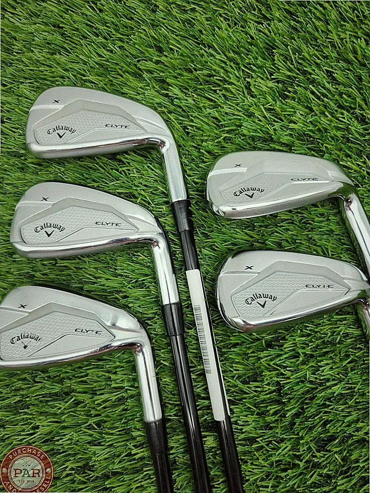 2025 CALLAWAY ELYTE X IRON SET 7-GW SENIOR ACCRA IS6 VERYGOOD