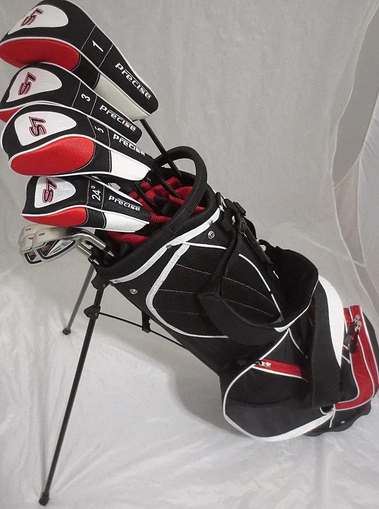2025 Mens Complete Golf Club Set Driver, Woods, Hybrid, Irons Bag 12 Clubs Reg