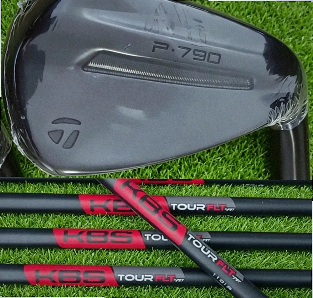 2025 P790 Golf Iron Set Clubs KBS Tour 110 Regular black Flex 4-9P 7pcs