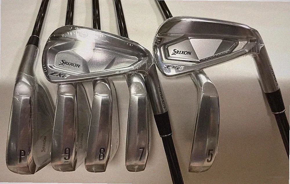 2025 SRIXON ZXi5 ZXi7 COMBO IRON SET 4-PW / BLACK KBS $-TAPER 120 STIFF FLEX