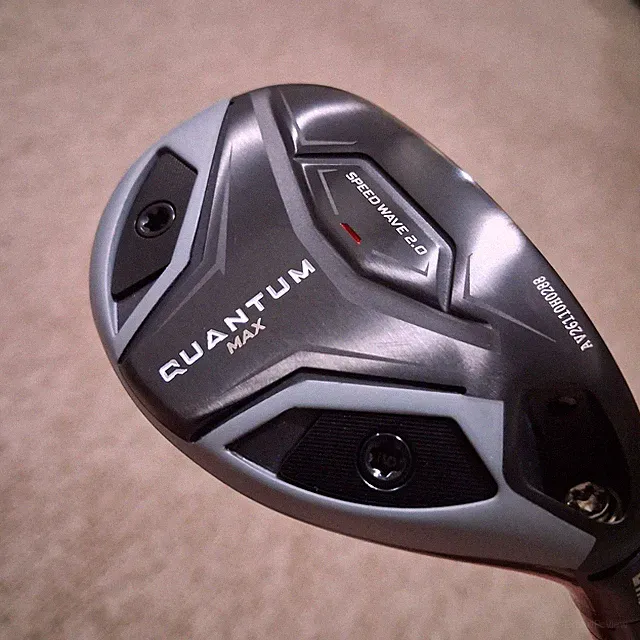 2026 Callaway Quantum Max Hybrid 5H 24* Mens RH Vanquish 4R2 Senior Flex