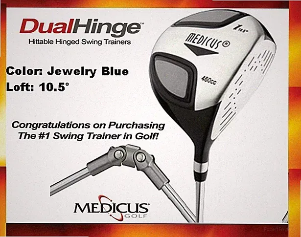 2026 new Medicus 460cc Driver Loft 10.5 DualHinge Golf club Training Aid Men RH