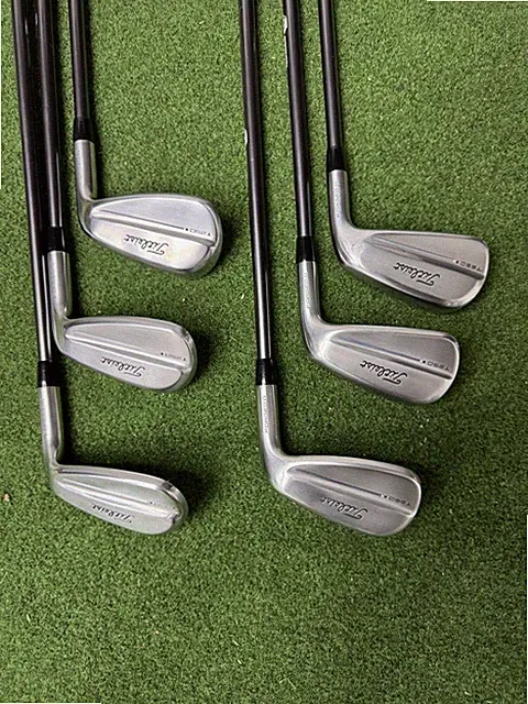 2026 Titleist T250 Launch Spec Irons 6-GW MMT AMC Red Senior Flex Graphite Shaft