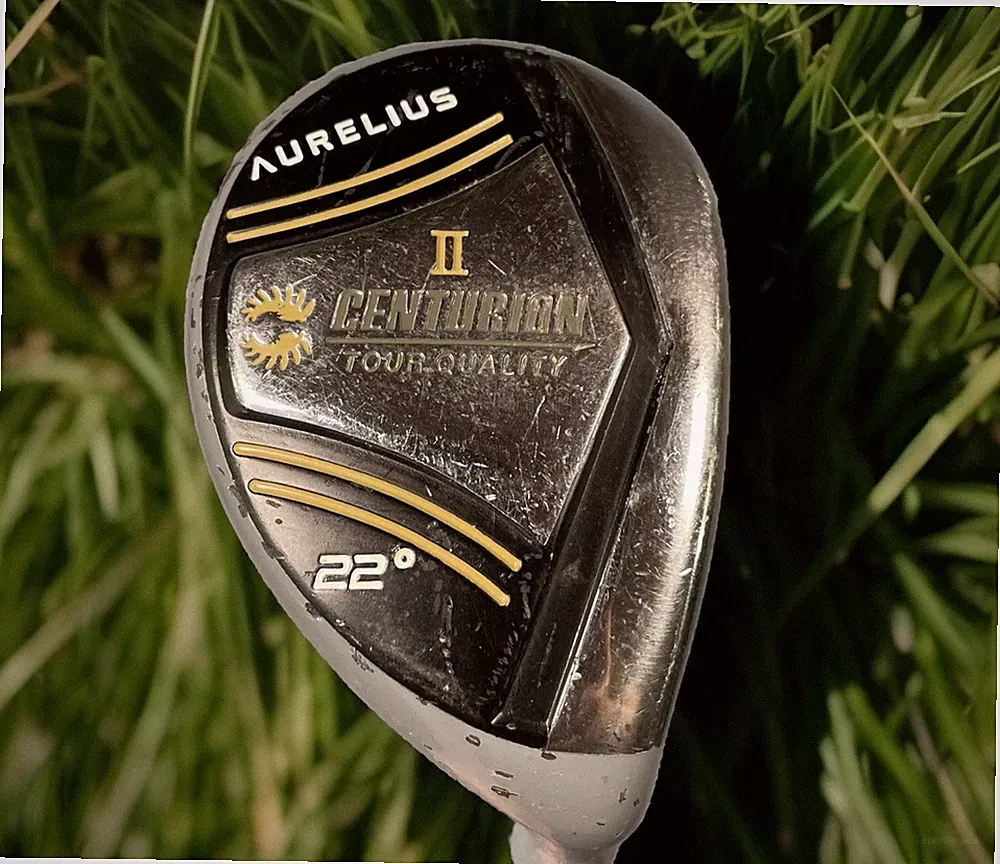 22 Deg Hybrid II Aurelius Centurion Rh 38.5" True Temper Steel Stiff Shaft