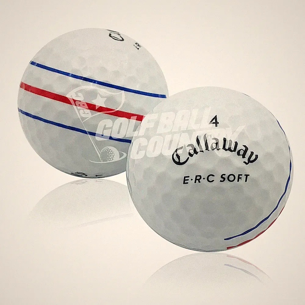 24 Callaway ERC Soft Triple Track AAA (3A) Used Golf Balls