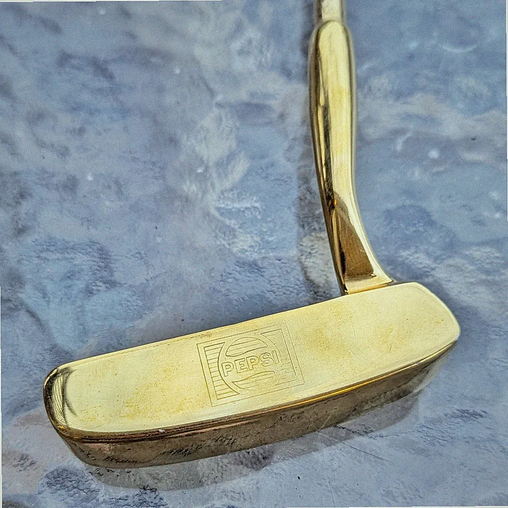 24k Gold Plated Promotional Golf Putter For Diet Pepsi NASHVILLE Rare - 1990s