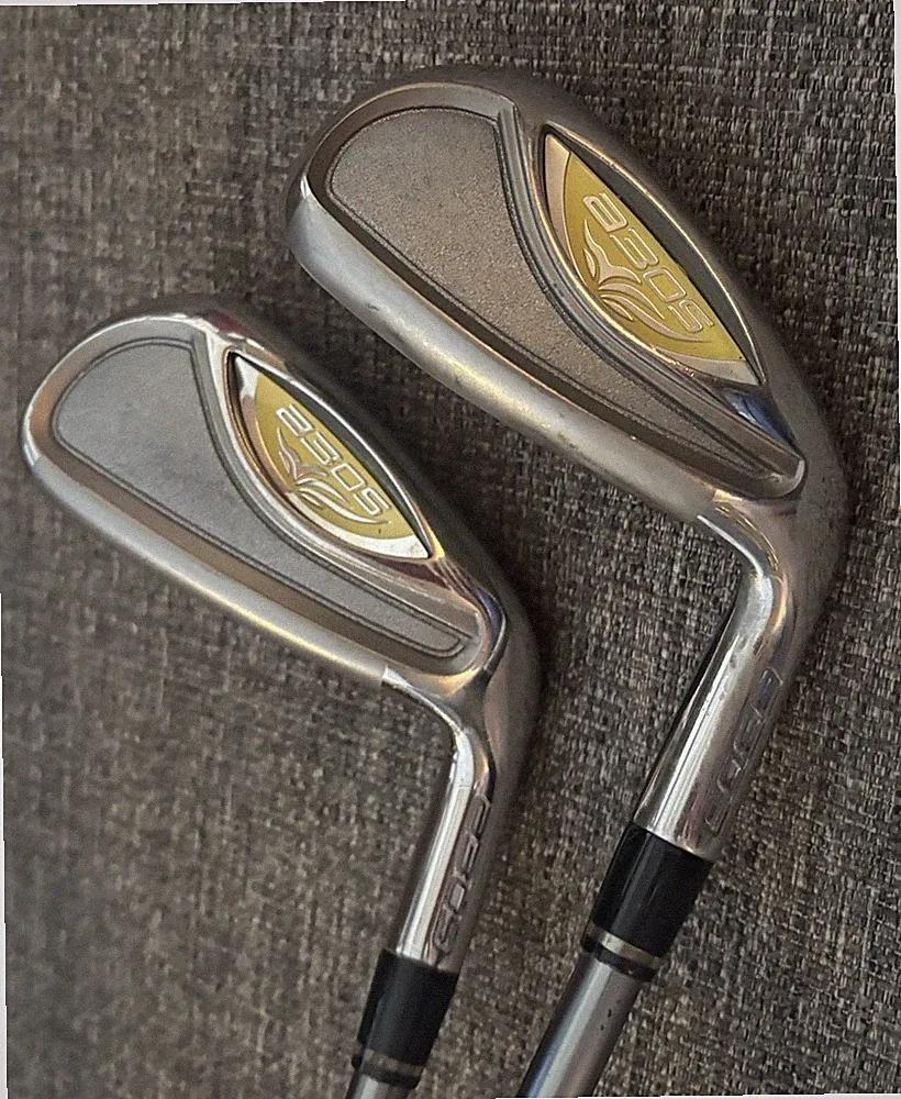 2pcs Adams Golf a3OS IDEA Hybrid #7 & #9 Iron Ladies Flex Women's Golf Clubs