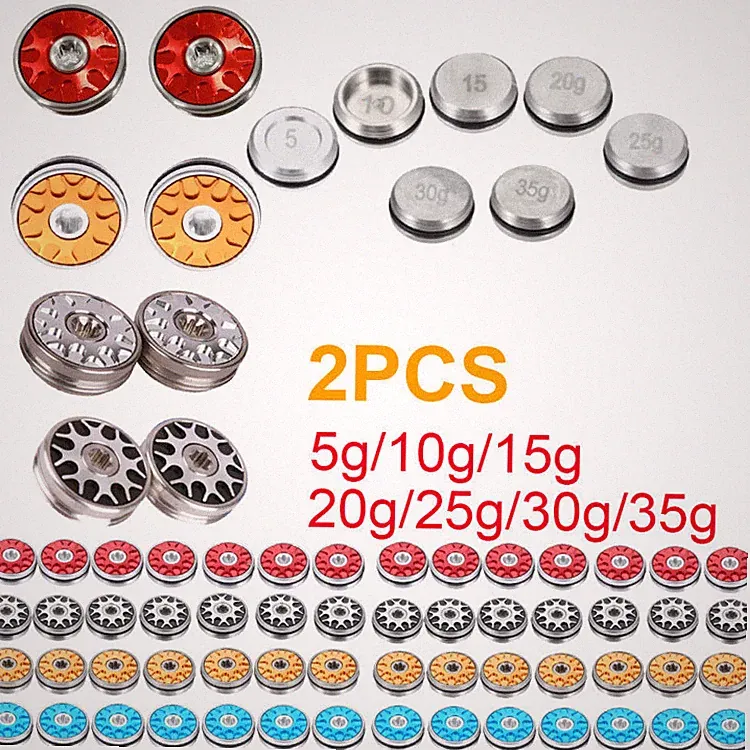 2PCS Golf Weights for Odyssey Stroke Lab, O-Works Putters 5g-35g for Option US