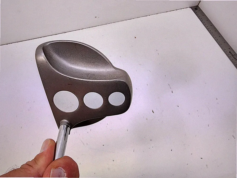 3-Ball Mallet Putter WFR UNBRANDED True Temper Steel Shaft RH