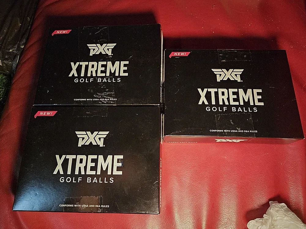 3 Dozen PXG Xtreme Golf Balls New For 2025 - 36 Total - White