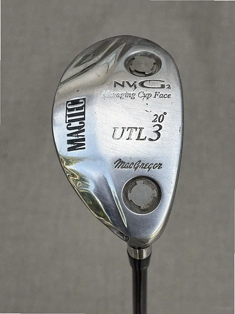 3 Hybrid Golf Club Right Hand MacGregor MacTec 20° Loft Lite Flex Graphite Shaft