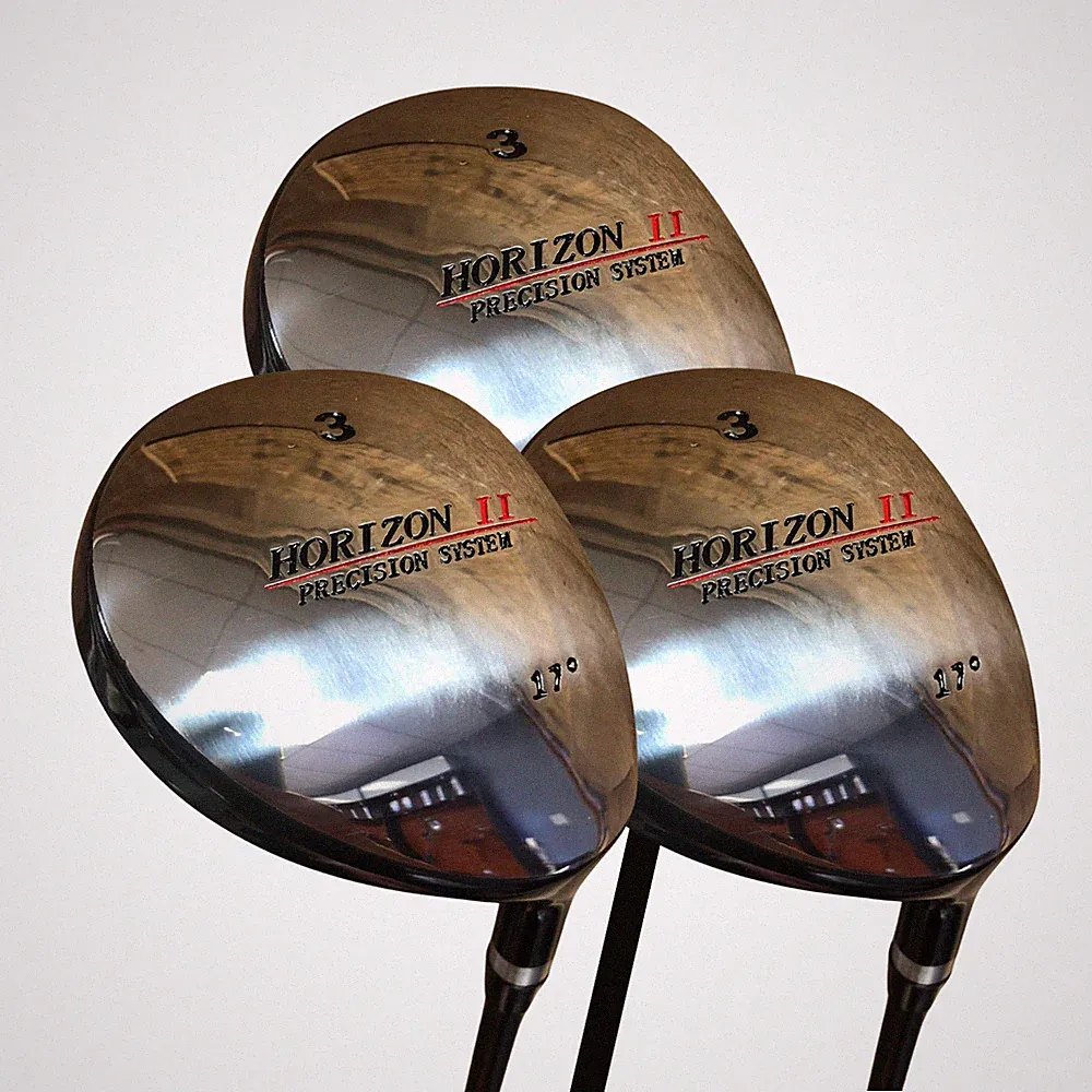 3 NEW HORIZON II PRECISION SYSTEM STAINLESS STEEL #3 FAIRWAY WOOD MENS GOLF CLUB