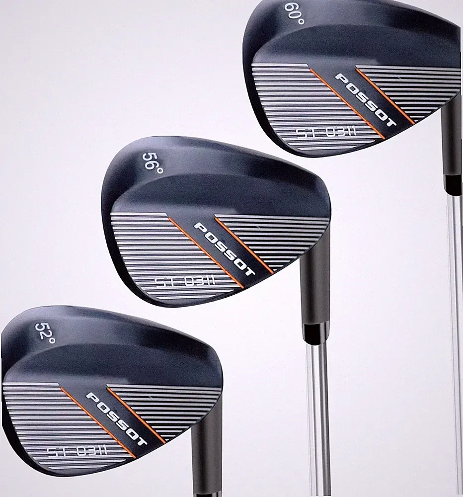 3 PCS Wedge Set or Individual Golf Wedges, Available in 52° Gap Wedge, 56° Sand