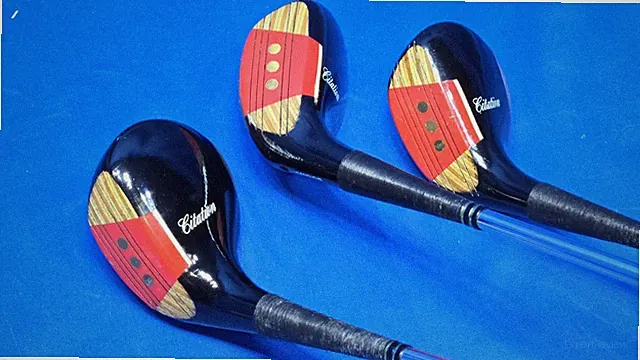 3 Powerbilt Citation 2,4,6 Wood Right Handed Original Grip Shaft Golf Club