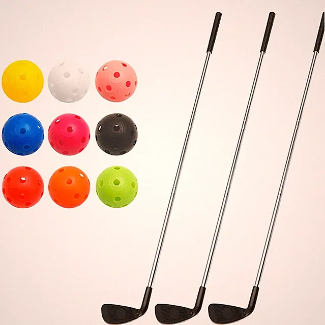 3 Set Golf Putter Detachable Backyard Golf Game with 9 Balls Suitable for Adu...
