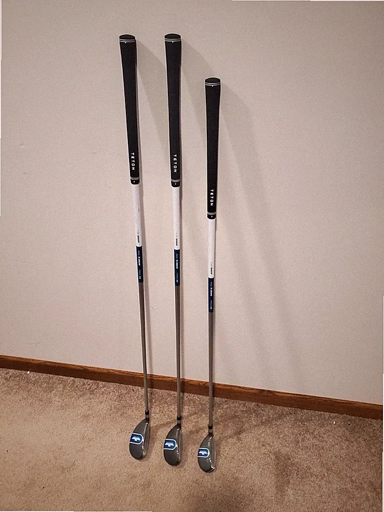 3 TETON HxD 12 15 21 Hybrid/Utility Driving golf clubs Senior 75g Men's RH - M