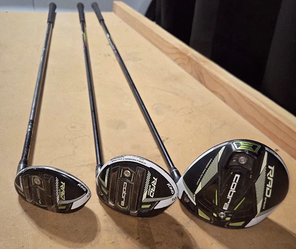 3 Used Cobra Golf Clubs