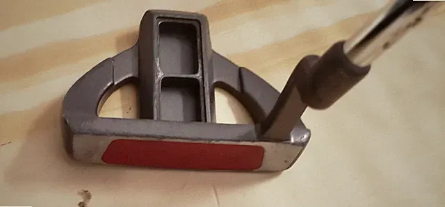 34IN PINEMEADOW XEON M-2 MALLET STYLE PUTTER W RED INSERT VERY NICE AZ326