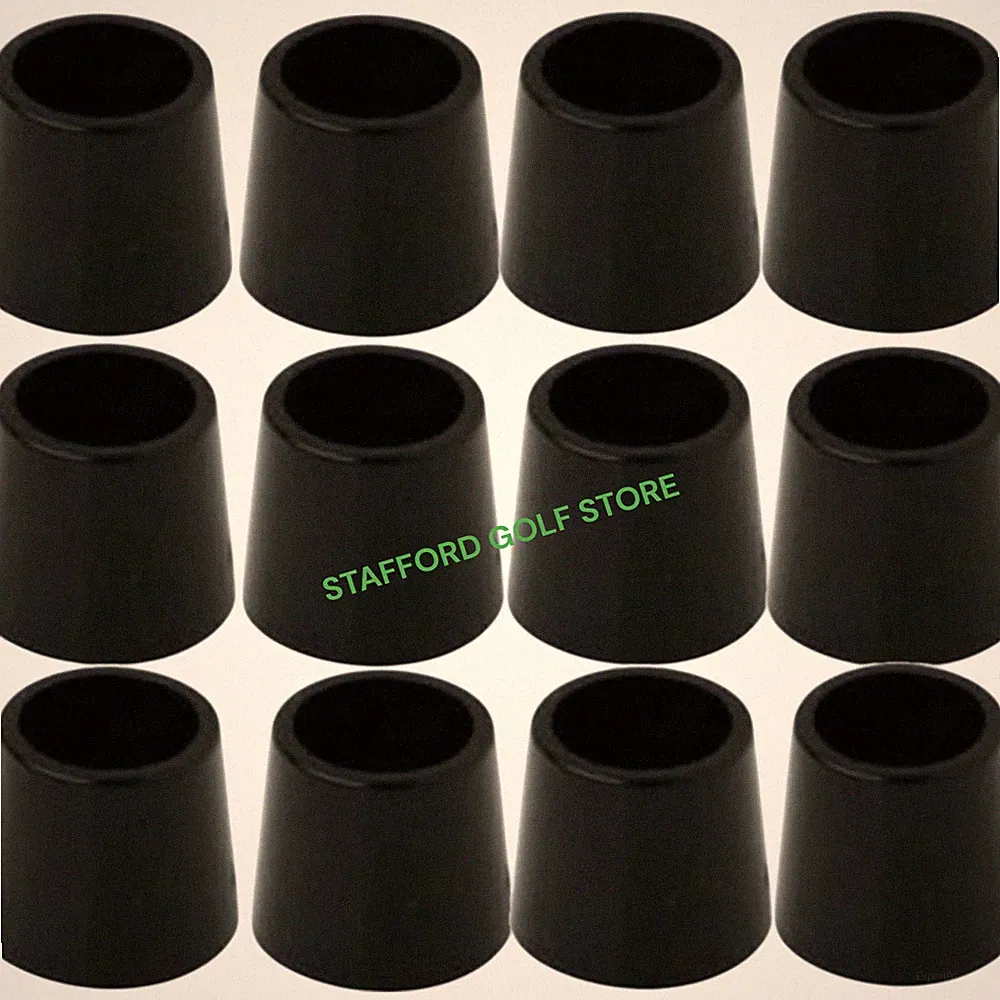 .350" Wood Ferrules Golf Club – Non-Collared 1/2" – Dozen Pack 12 pcs - NEW