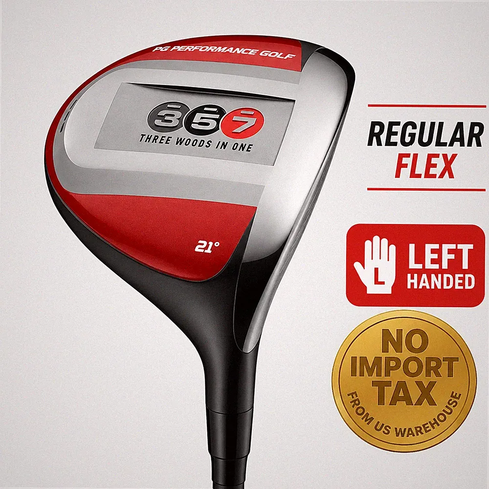 357 Fairway Hybrid Golf Club Choose Shaft Regular For Left Handed