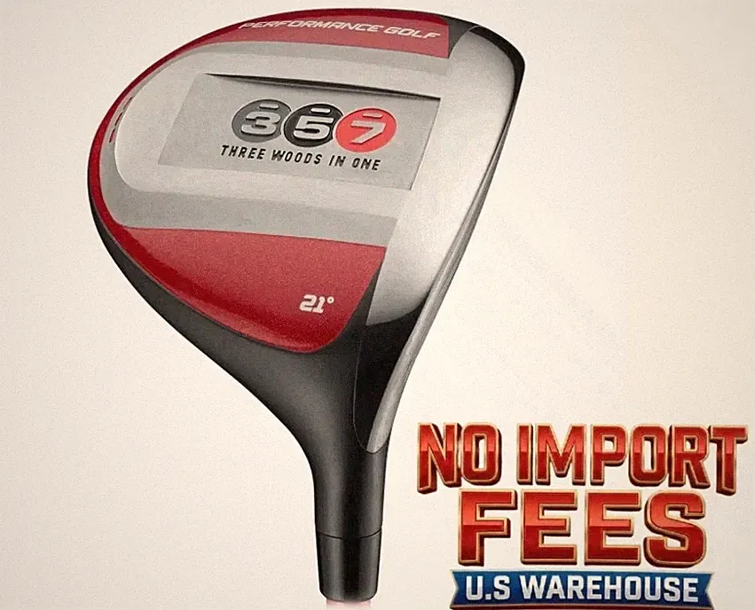 357 Super 7-Wood Golf Club Right Hand Regular Flex Tri-Fusion Technology New