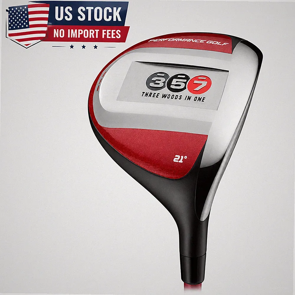 357 Super 7 Wood Golf Fairway Hybrid Club RH Regular Flex Shaft Easy High Launch