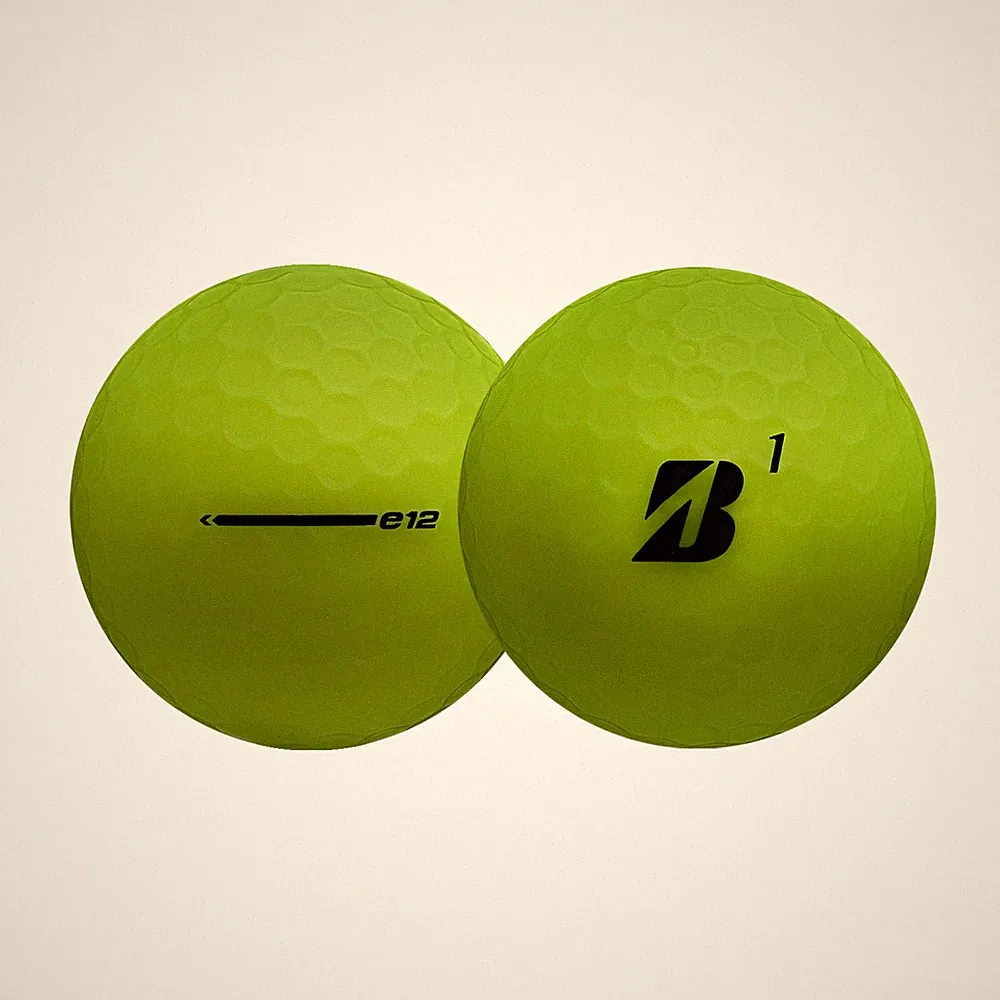 36 Bridgestone e12 Matte Green Used Golf Balls in Mint Condition, AAAAA Quality