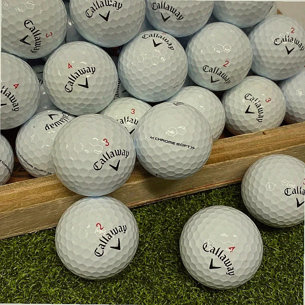 36 Callaway Chrome Soft Mint Condition AAAAA (5A) Used Golf Balls