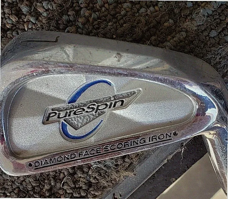 39 IN PURE SPIN 7 IRON DIAMOND FACE SCORING IRON GOLF CLUB STIFF GRAPHITE