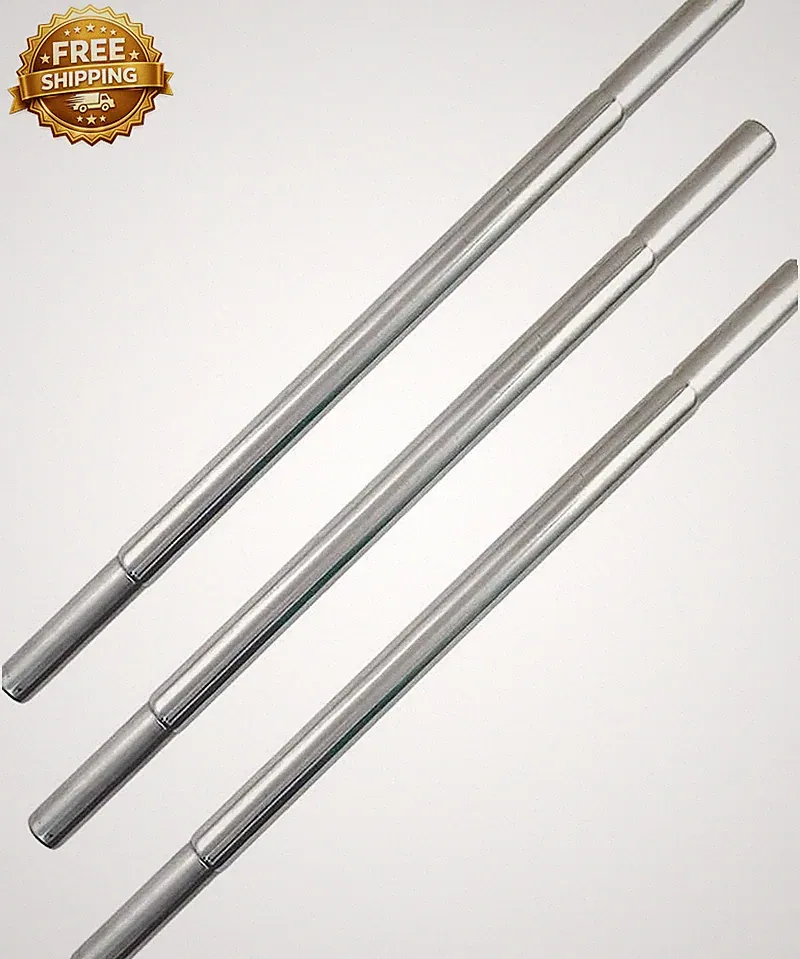 3PCS Golf Shaft Extensions Durable Stainless Steel Golf Club Extensions