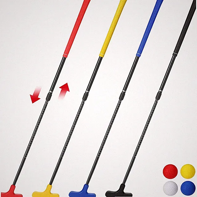 4 Pack Golf Putters for Men and Women Two Way Mini Golf Putter with 4 Balls Adju