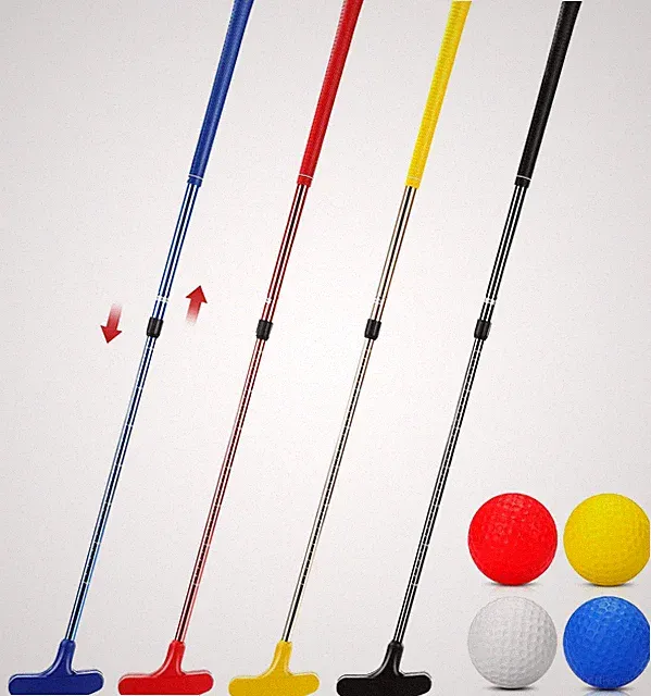 4 Pack Golf Putters for Men and Women Two Way Mini Golf Putter with 4 Balls Adju