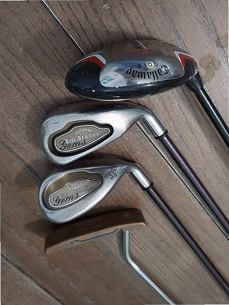 4 Pc Callaway Big Bertha Gems Girls Junior (kids) Golf Club Set RH
