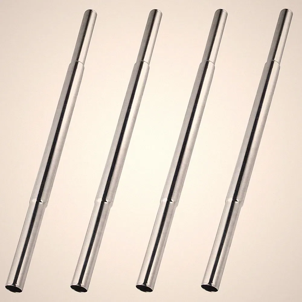 4 Pieces Golf Club Shaft Extensions, 0.58 Inch Steel Suitable for Iron and Wo...