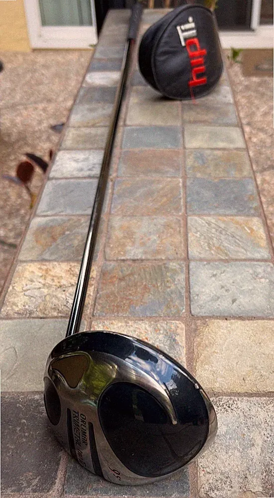 $400 Orlimar Trimetal Hip Ti 9.5* Golf Driver Fujikura Pro Tour Stiff Flex Cover