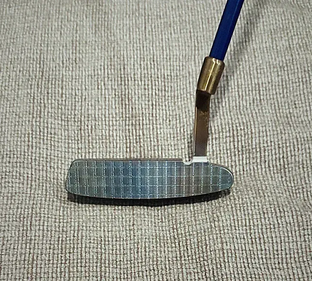 47 Sizemore SB-A ind-x Face Milled Putter 34-1/2” Heavy 3-Tone Naked Steel Blue