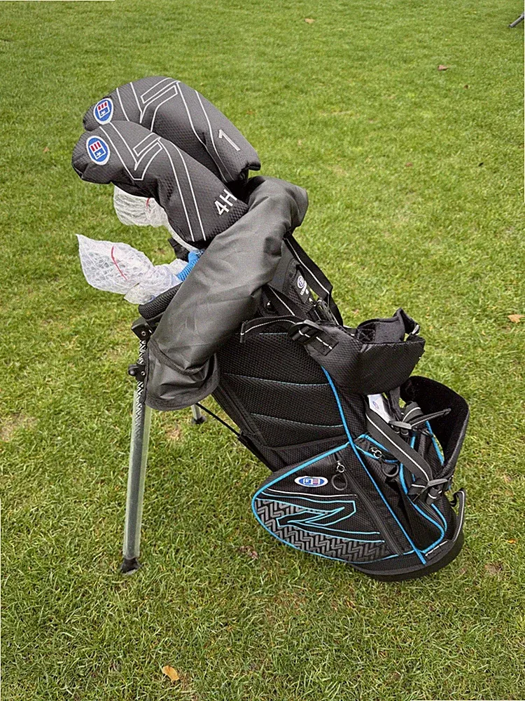 48in" U.S Kids Golf (5 Club) RH Ultralight* Golf Club Set (Black/blue)