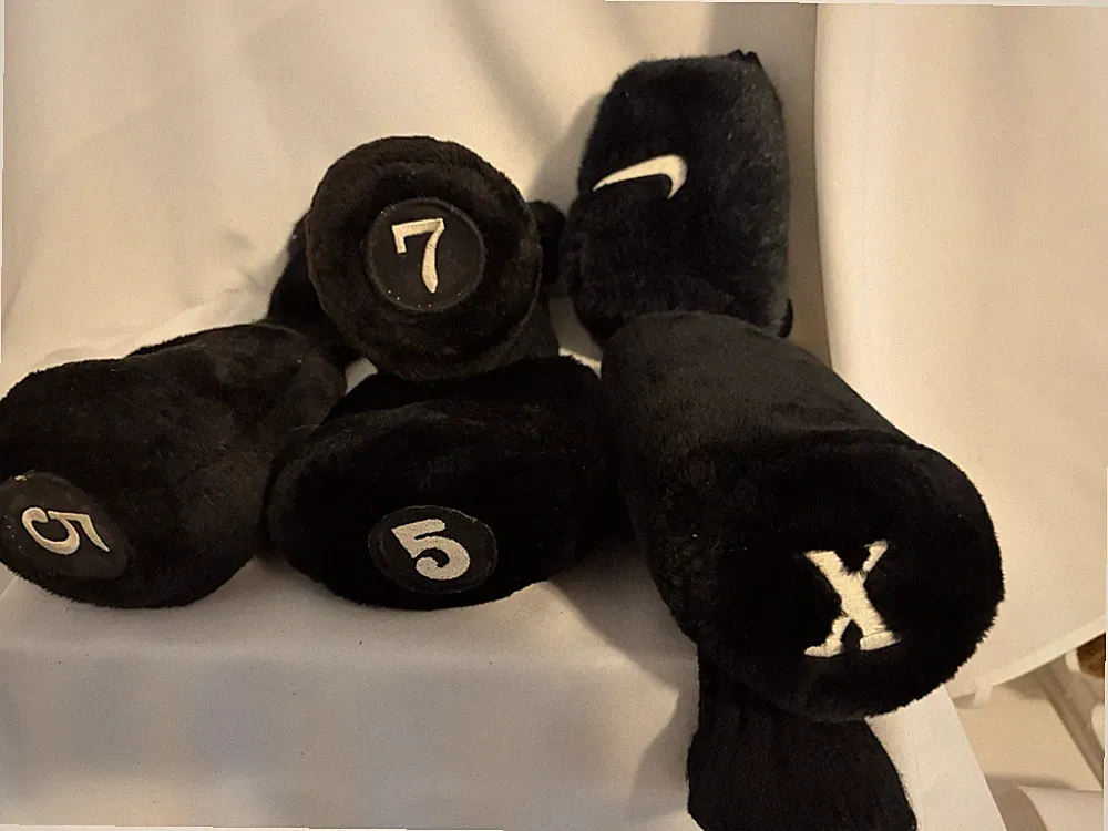 5-sock Style Golf Club Head Covers 4-plush 1-Nike