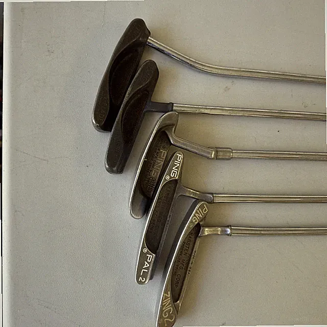 5 Vintage Ping Putters - O/Z Blades, B60, PAL 2, Zing 2