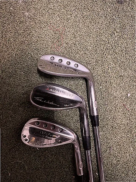 52 56 60 Wedge Set Warrior WCG Adam’s Tom Watson 3 Wedges Steel Shafts