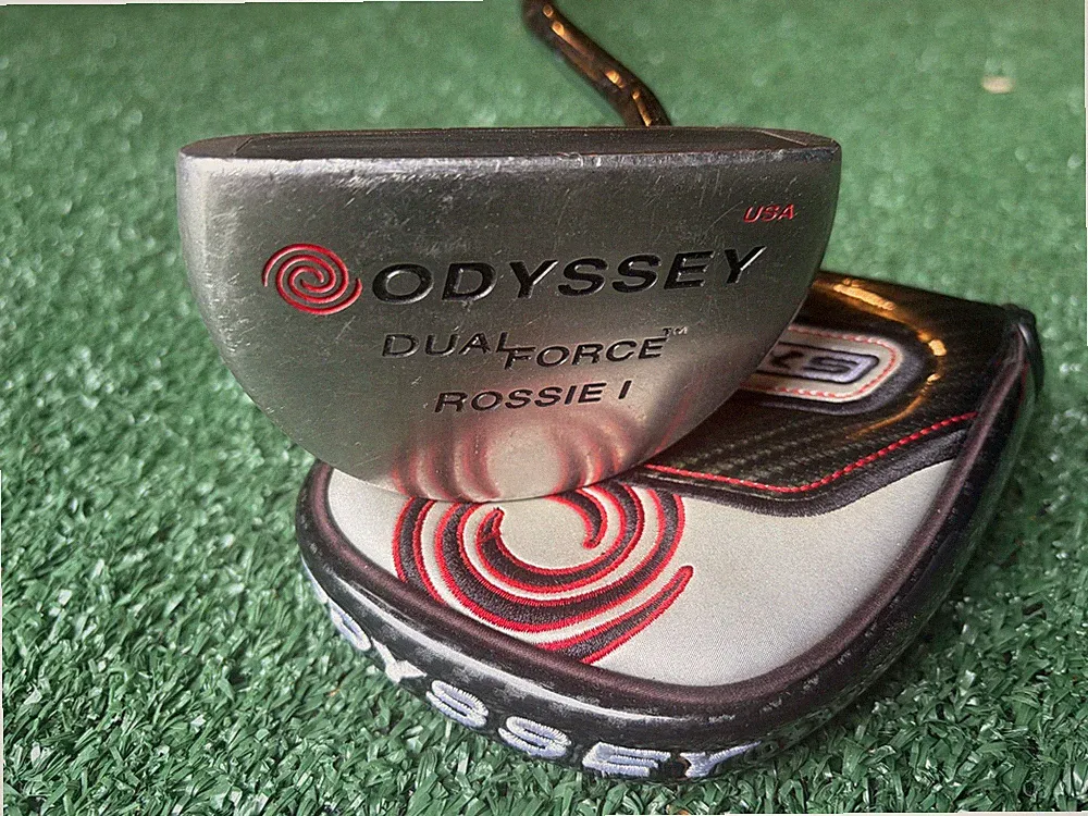 52" Odyssey Dual Force Rossie I Long Putter w/cover RH Rare