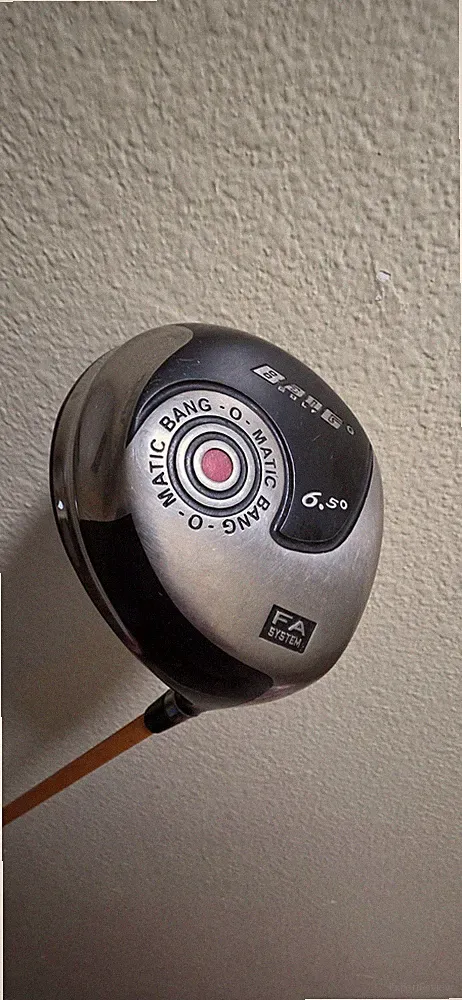 6.5 Degree long drive Driver W/ 48 Inch Shaft. Bang Golf Bang O Matic